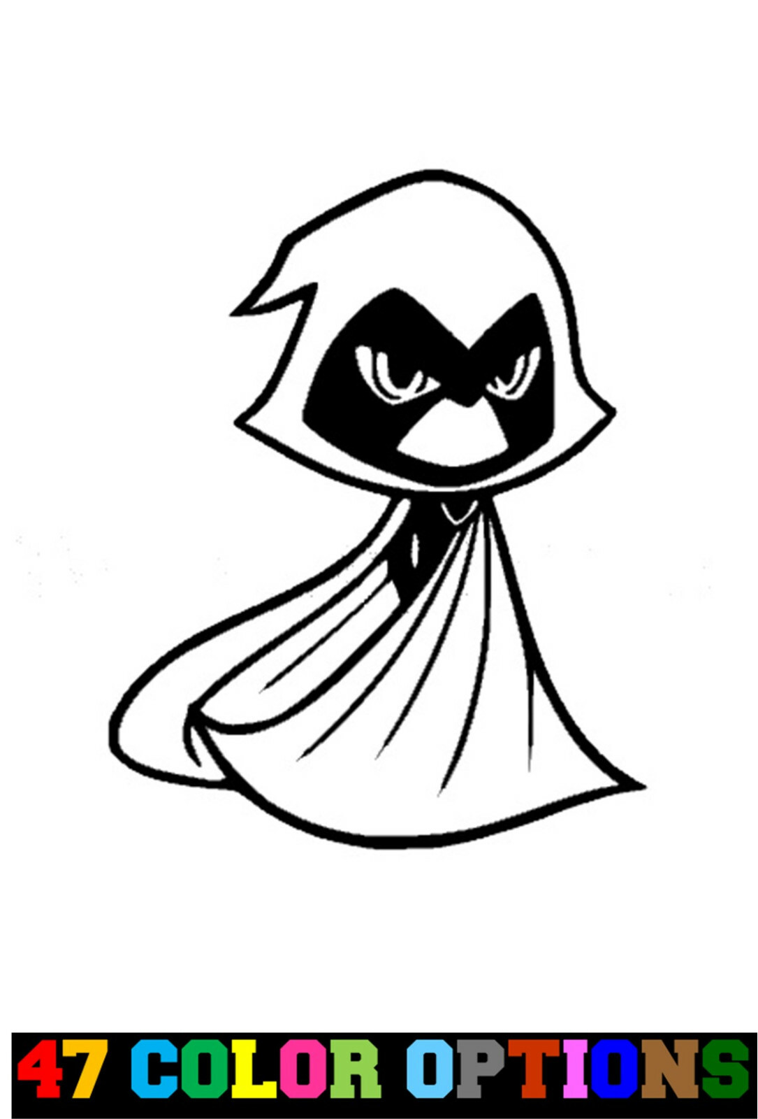 Vinyl Decal Truck Car Sticker Laptop – DC Comics Teen Titans Go Raven
