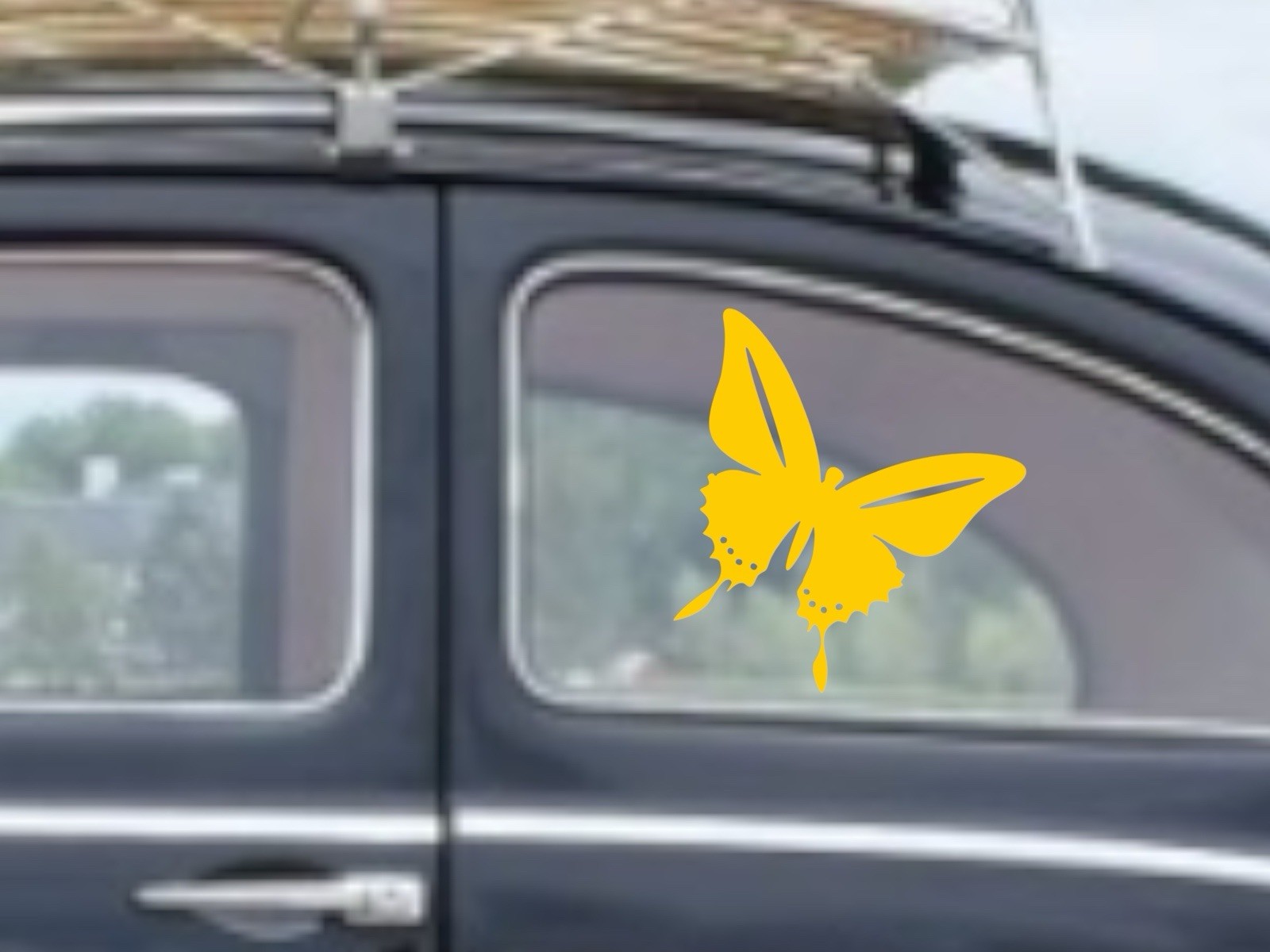 Butterfly design #2 Decal for car Windows Laptops most Smooth Surfaces