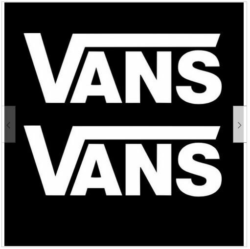 2X Compatible with Car Truck Skateboard Vans Off The Wall Decal Vinyl (PAIR) –