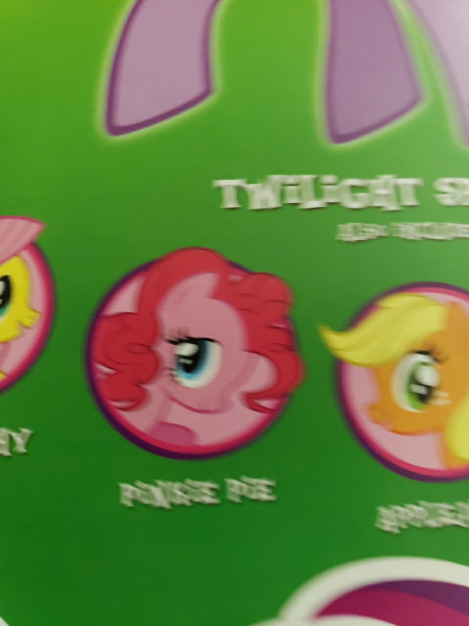 Fathead My Little Pony Decal 6 Removable Vinyl Stickers – NEW