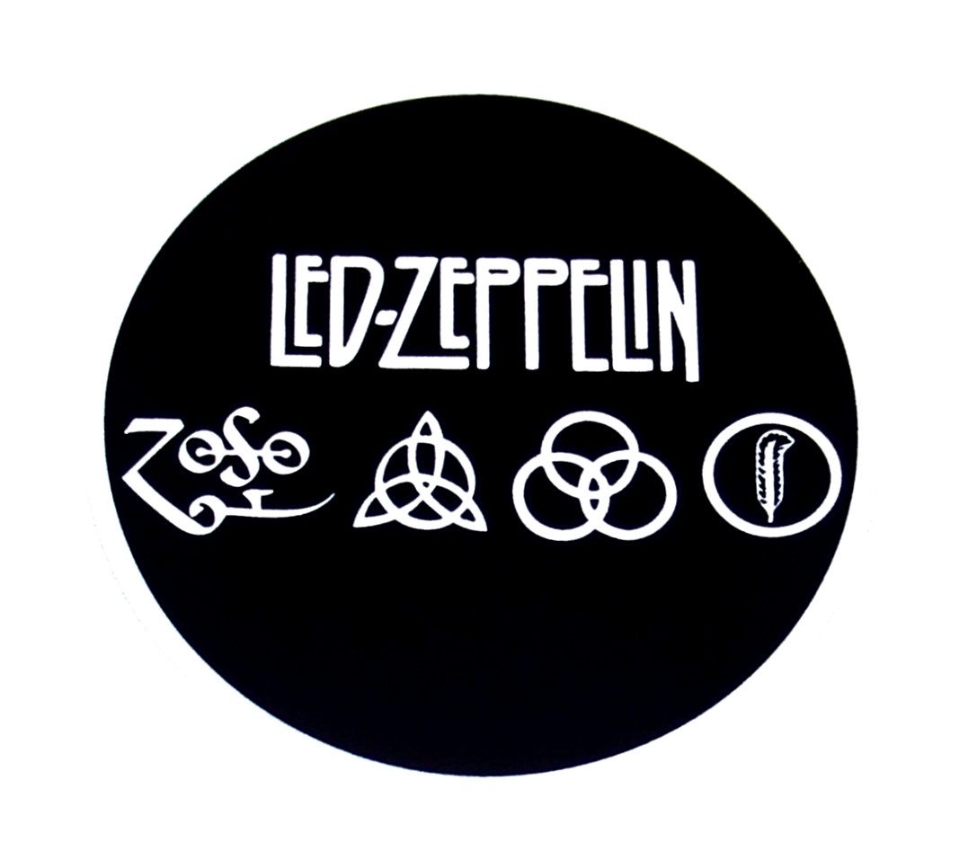 LED ZEPPELIN Die Cut LG Sticker Decal Music Band Rock Plant Bonham Led Zeppelin