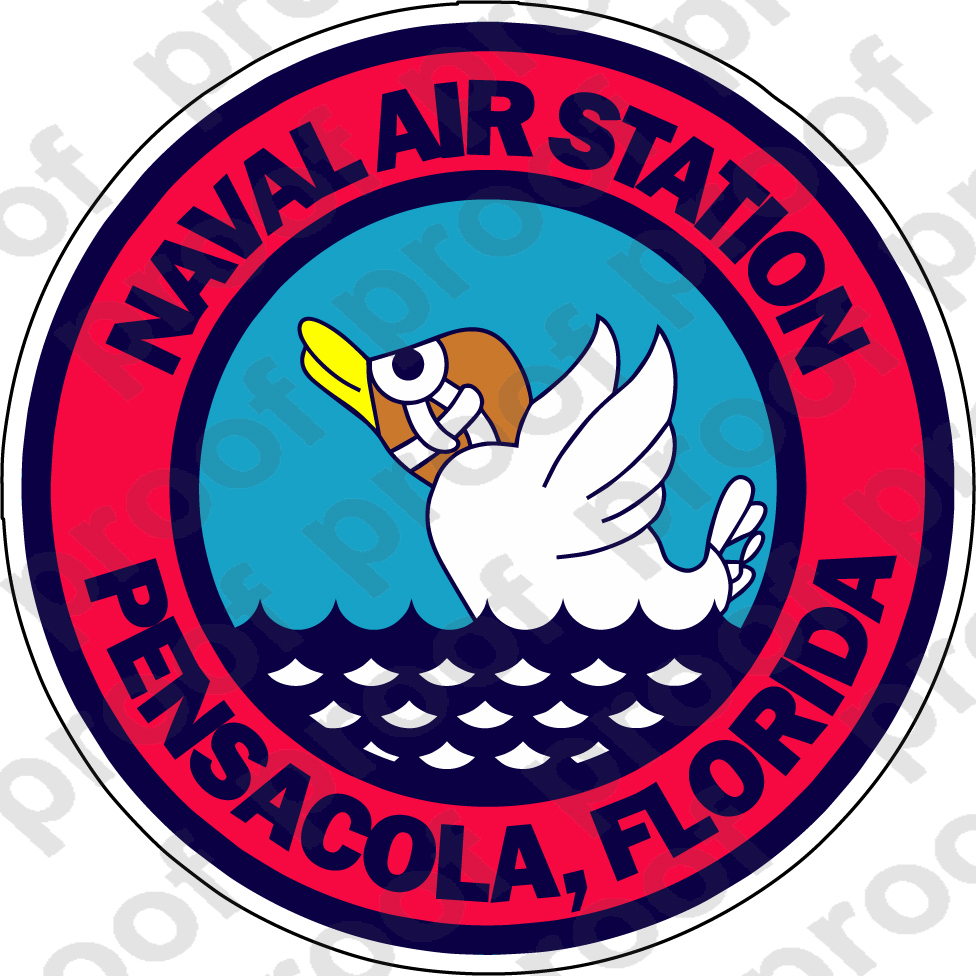 STICKER USN NAS Pensacola