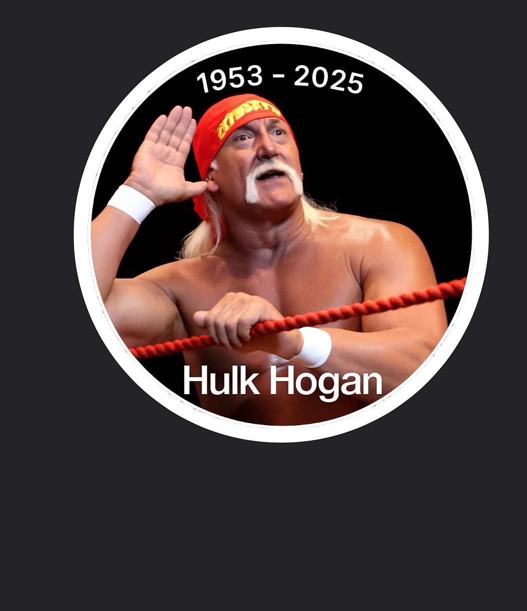 New 3" Wide Hulk Hogan Vinyl Decal Sticker Rip Memoir Wrestler Mania