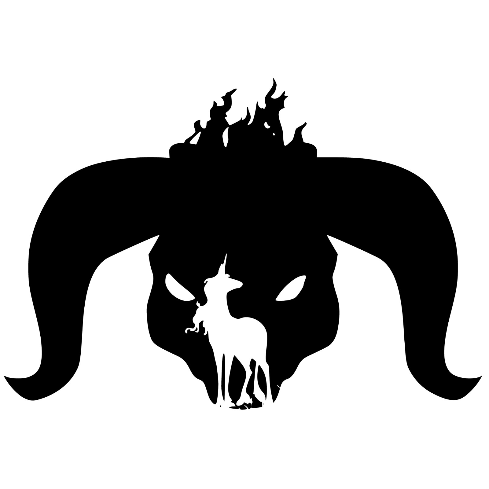 6" The Last Unicorn Red Bull Movie Vinyl Decal Sticker