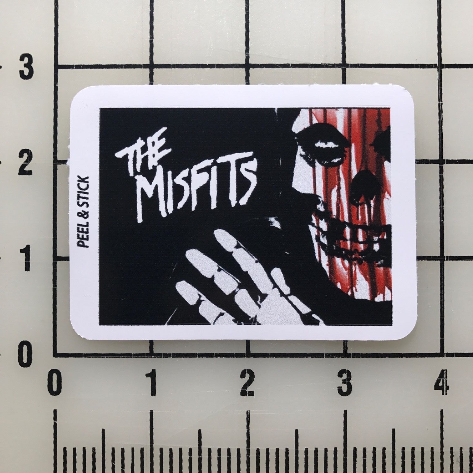 Misfits Skull 3" Wide Vinyl Decal Sticker BOGO