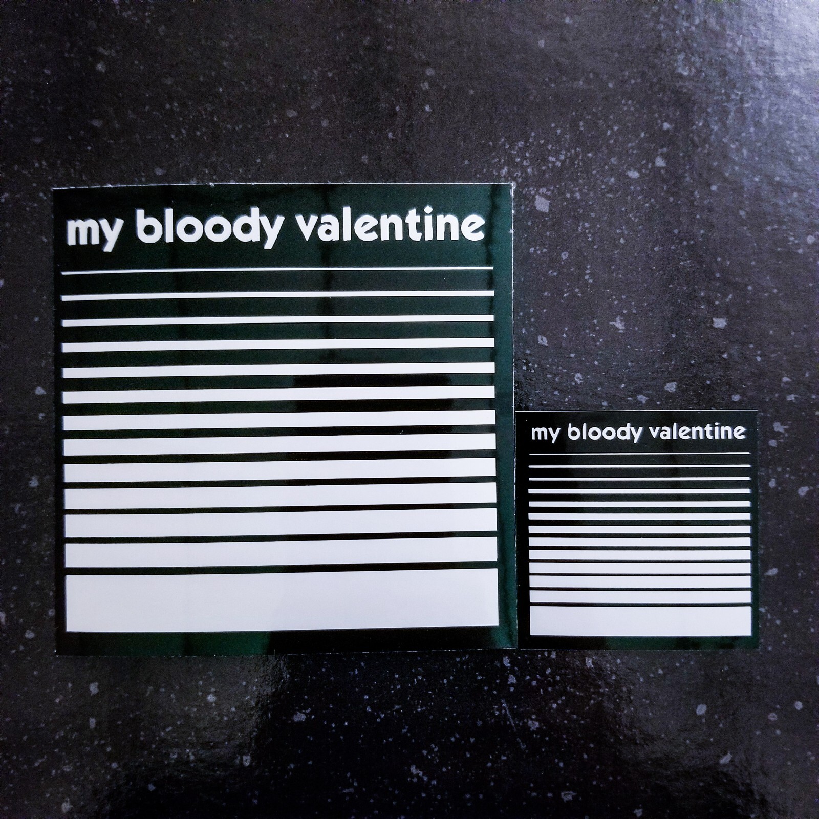 🦇 My Bloody Valentine 4 x 4" Waterproof Vinyl Sticker [💪 HQ Durability] MBV
