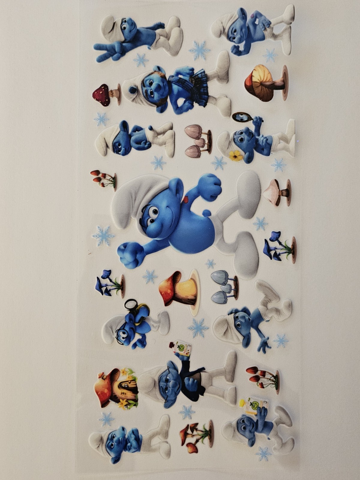Smurfs UV DTF Transfer Sticker Wrap Tumbler UVDTF BUY 10+ GET COMBINED SHIPPING