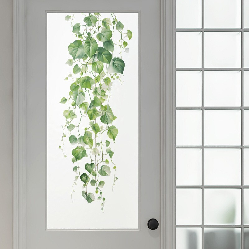 Green Vines Wall Decals Plants Stickers Diy Murals Art Home Background Decor
