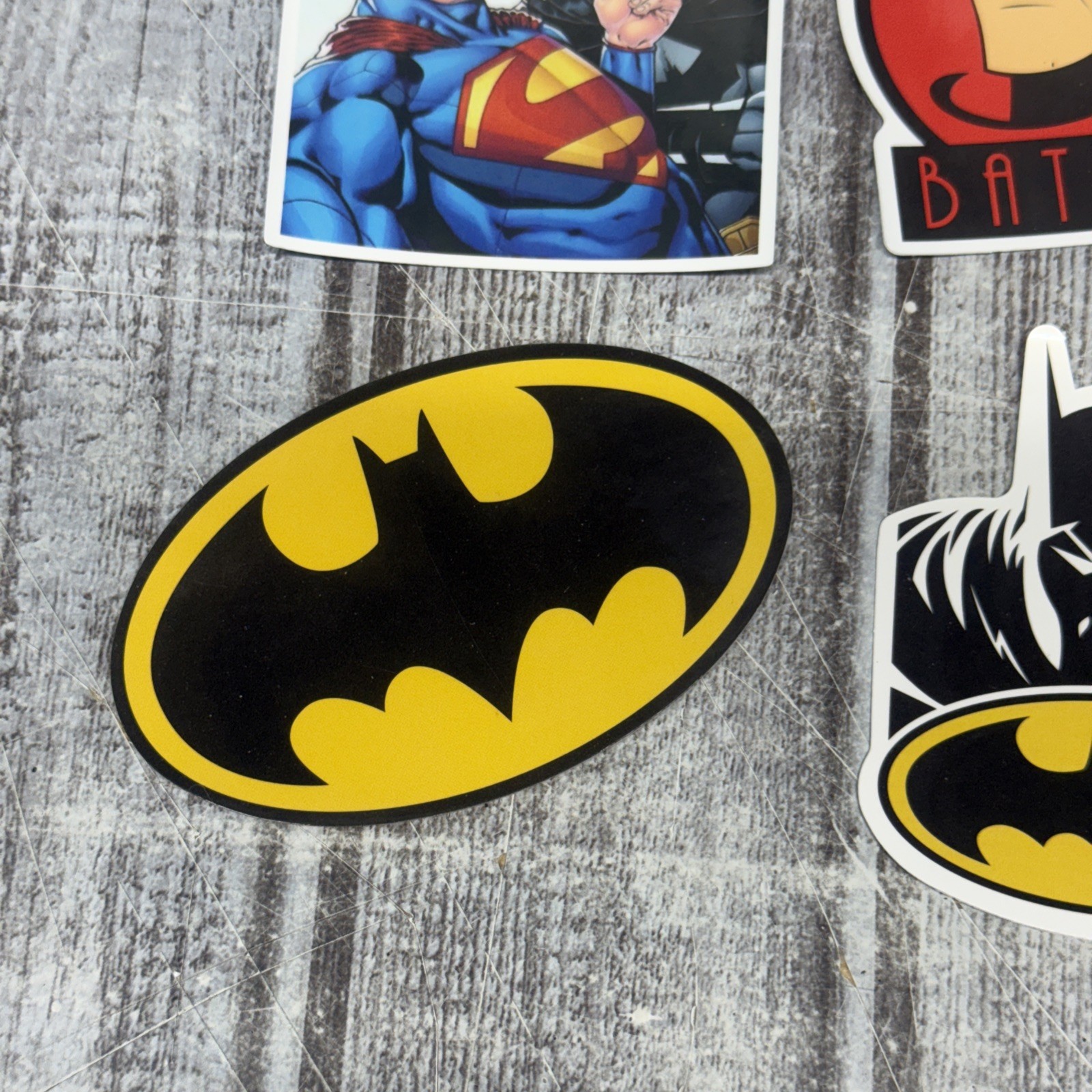 Batman Sticker Lot Of 18 Joker Harley Quinn Robin Water Bottle Laptop Fun DC Art
