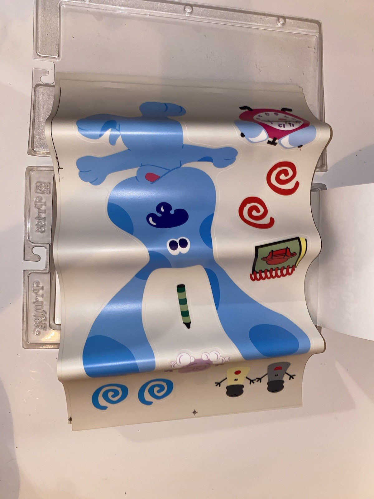 Nickelodeon Blue’s Clues Jumbo Stick-Ups Removable Wall Decal Stickers Vintage
