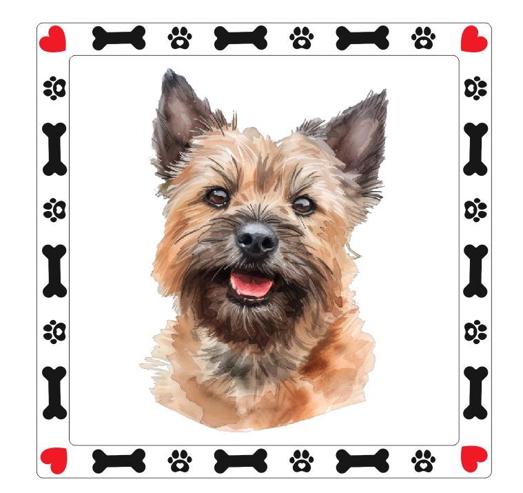Cairn Terrier Dog Sticker A693