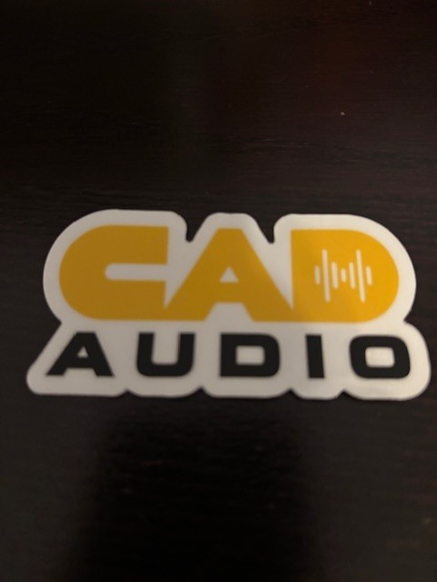 CAD AUDIO OEM Sticker