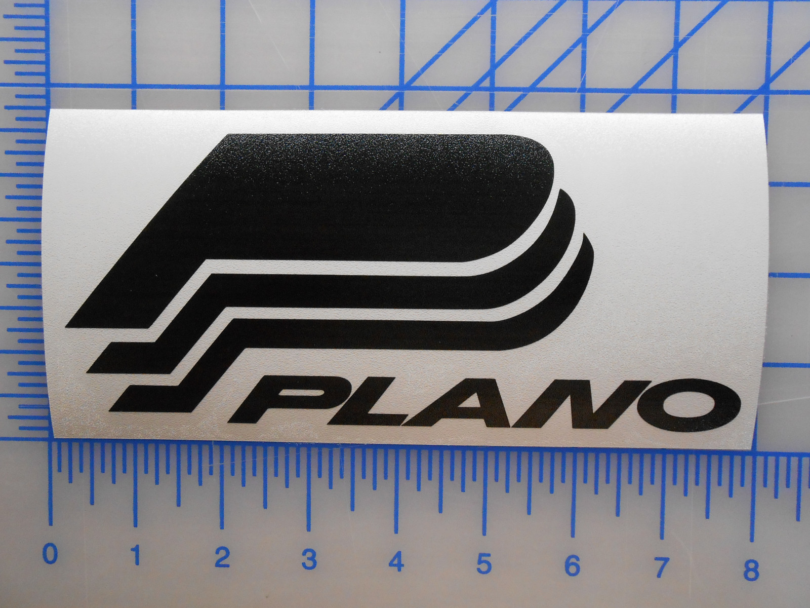 Plano Sticker 2.5" 3.5" 5.5" 7.5" 10.5" Stowaway Tackle Box Organizer Case Gun