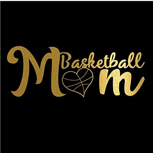 CMI ND002G Basketball Mom Decal Sticker | 7-Inches by 2.6-Inches | Premium