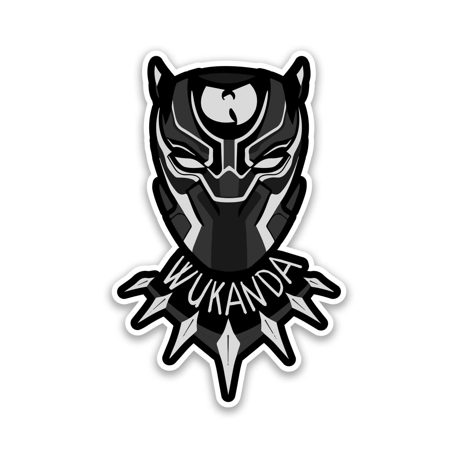 Wu-Tang Clan Sticker 4" Tall – Includes Two Stickers