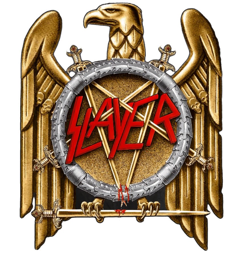 Slayer sticker eagle metal band skate cell laptop bumper vinyl decal