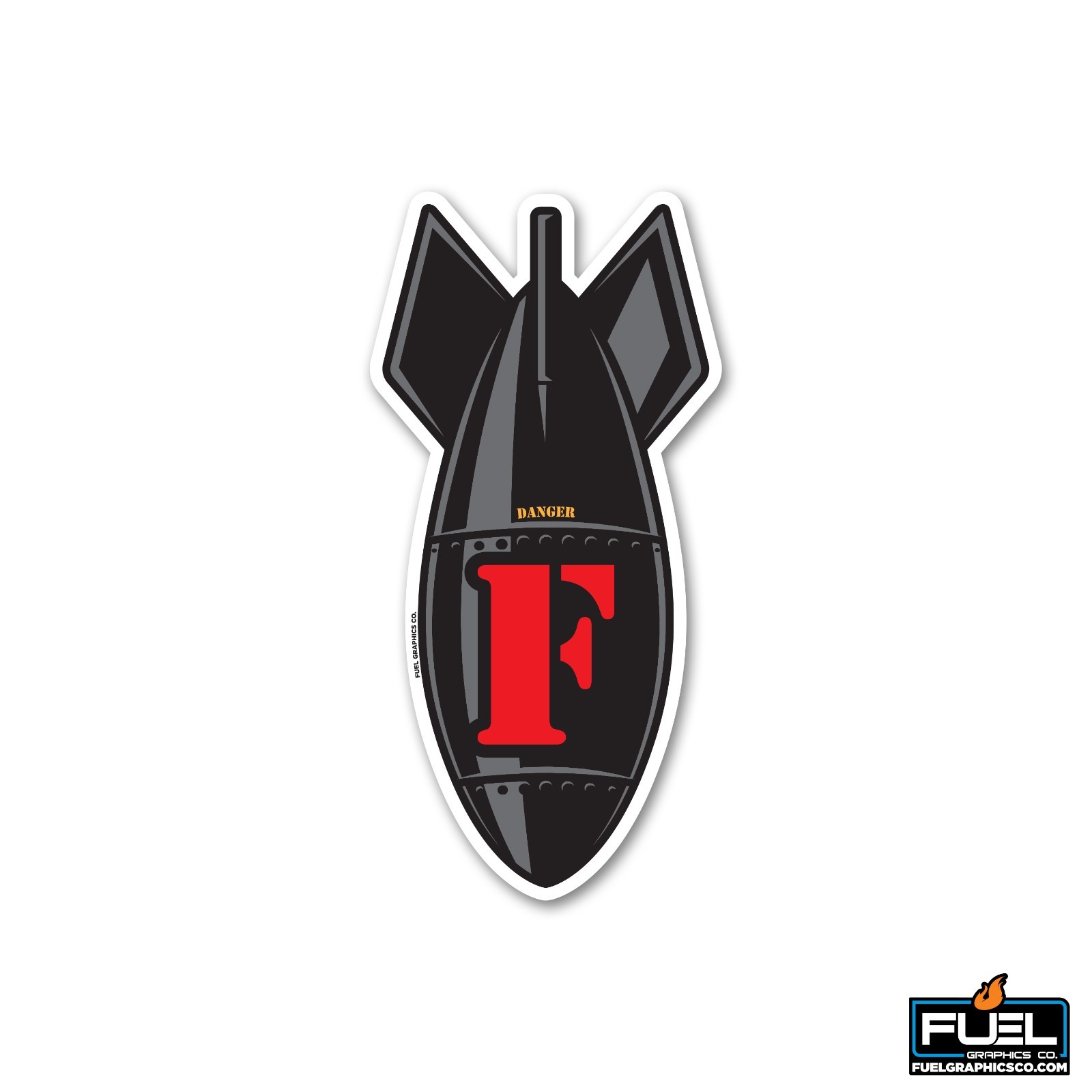 F Bomb Vinyl Decal