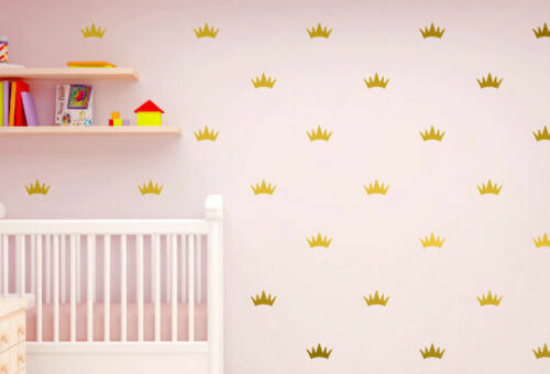 2.5" X 1.5" Small Crown Home Wall Bathroom window Vinyl Decal Sticker Skin Decor