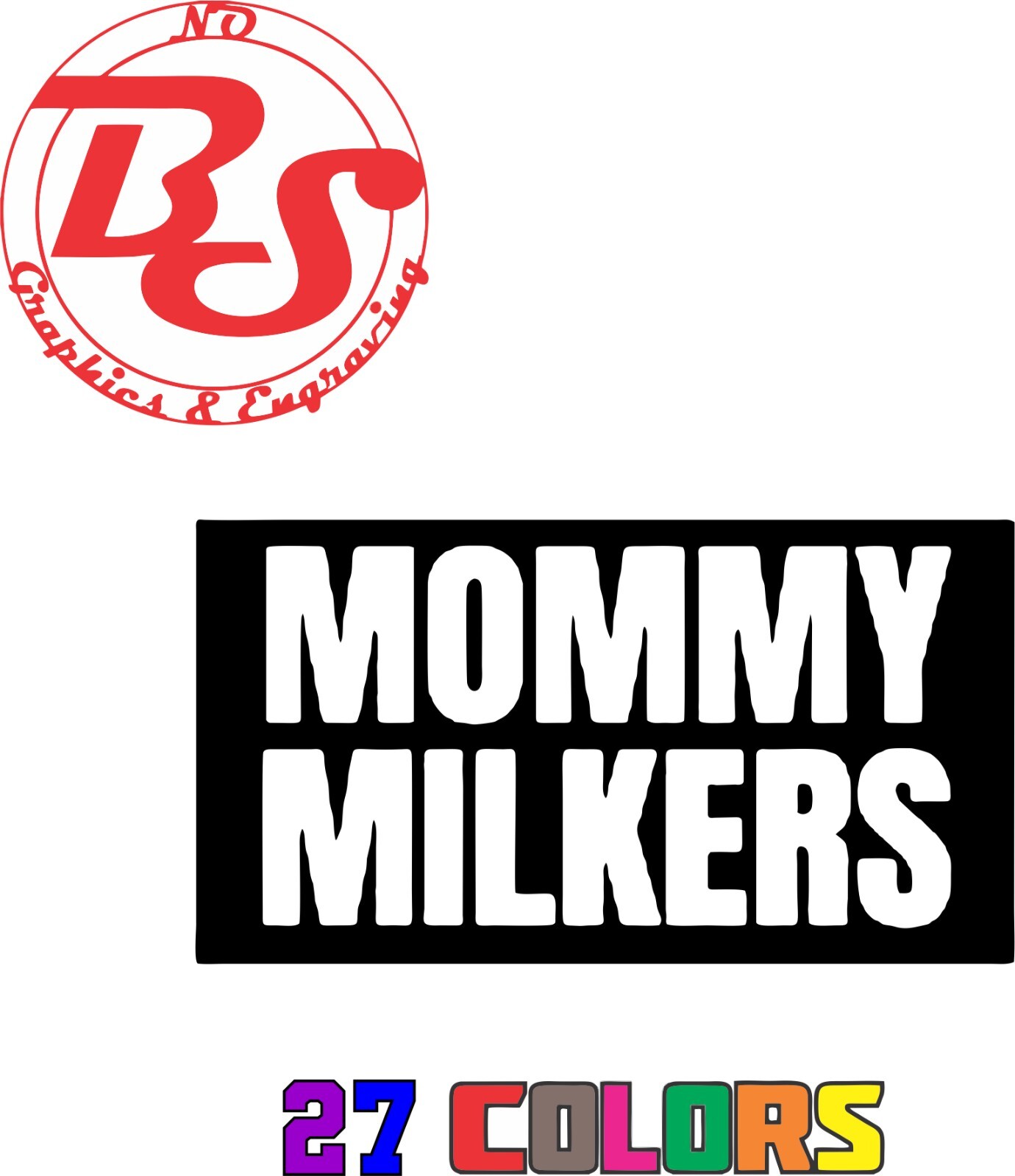 6" Mommy Milkers Massive Big Decal Offensive Funny Rude Adult Joke JDM Meme noBS