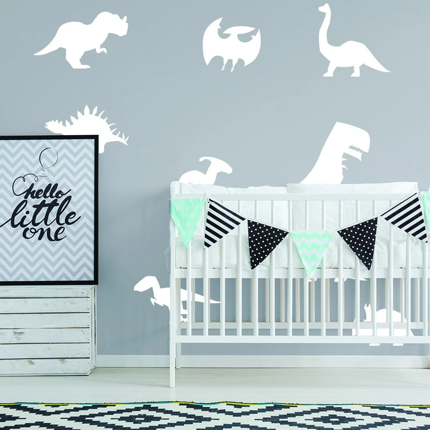 40x Glow In Dark Dinosaur Wall Room Decor Decal – Dinosaurs Art Boy Teen Kid