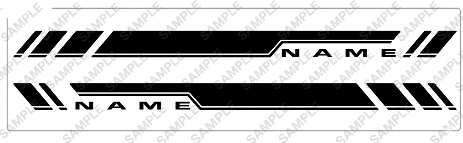 Core Decal Fits: 2015 – 2021 Toyota Tacoma 3M Vinyl Sticker Graphic Stripe