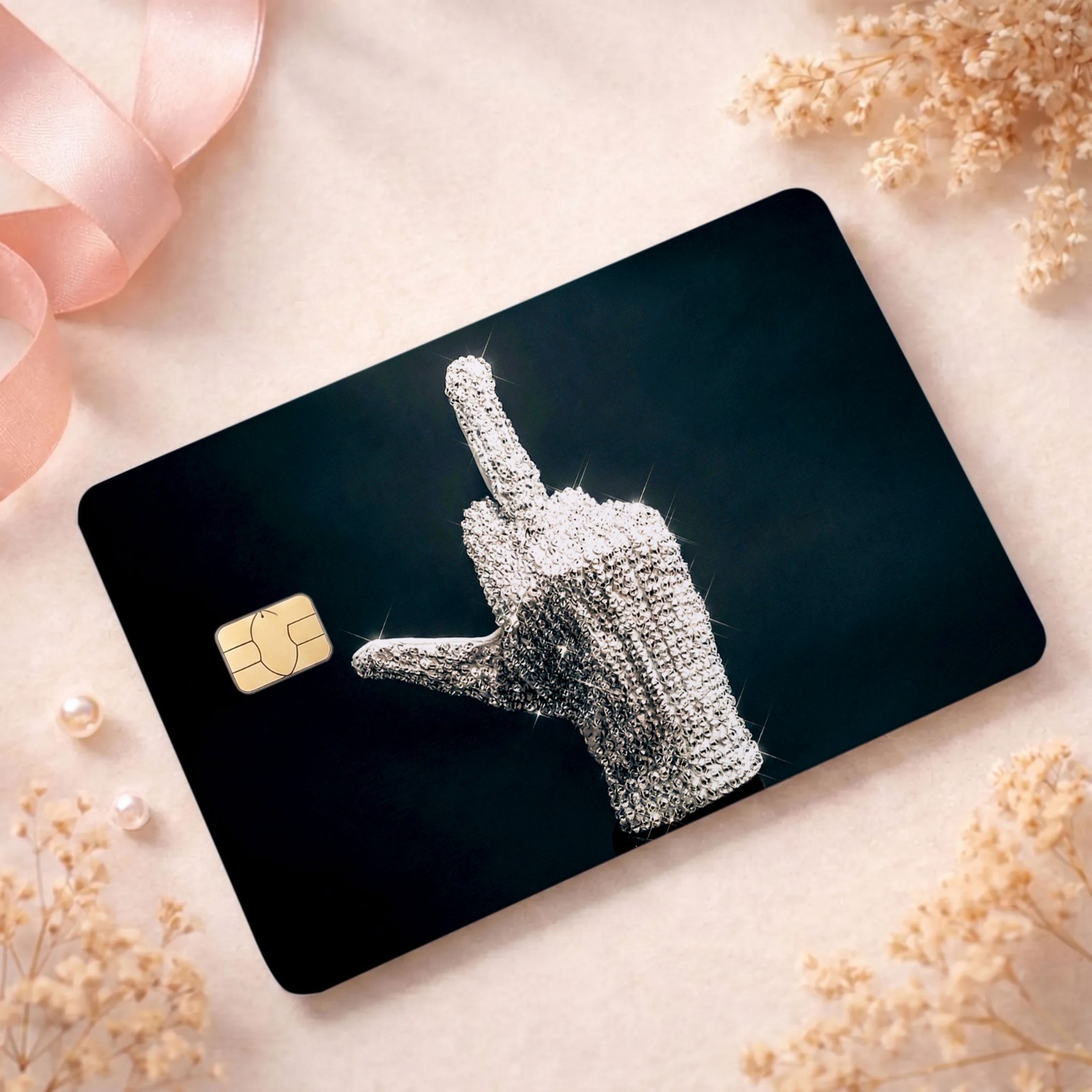 MJ Retro Card Skin Cover Pop Music Legend Credit Card Decal Wallet Accessory Gif