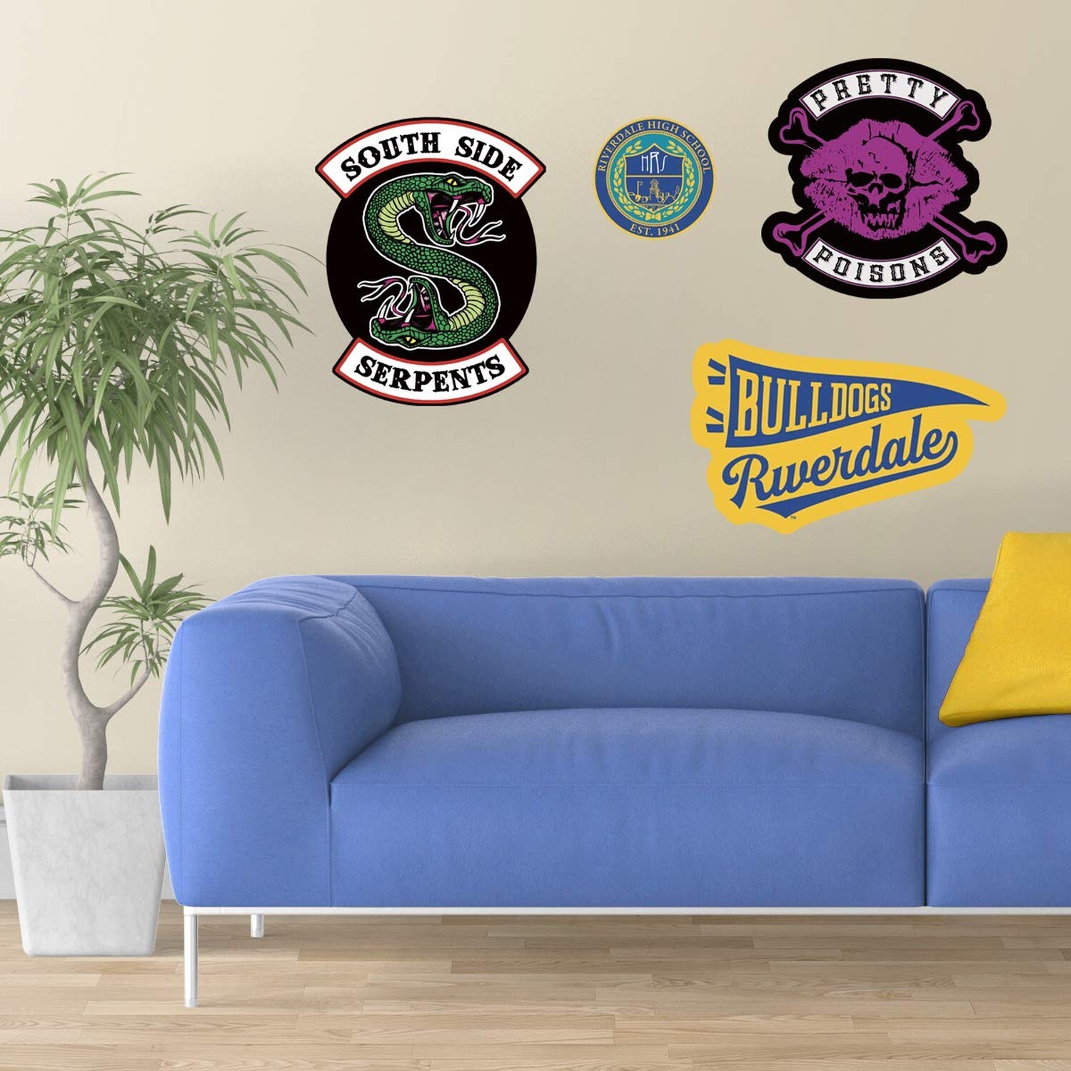 Trends International, Full Color Wall Decal, Riverdale-Icons Large Full Color…