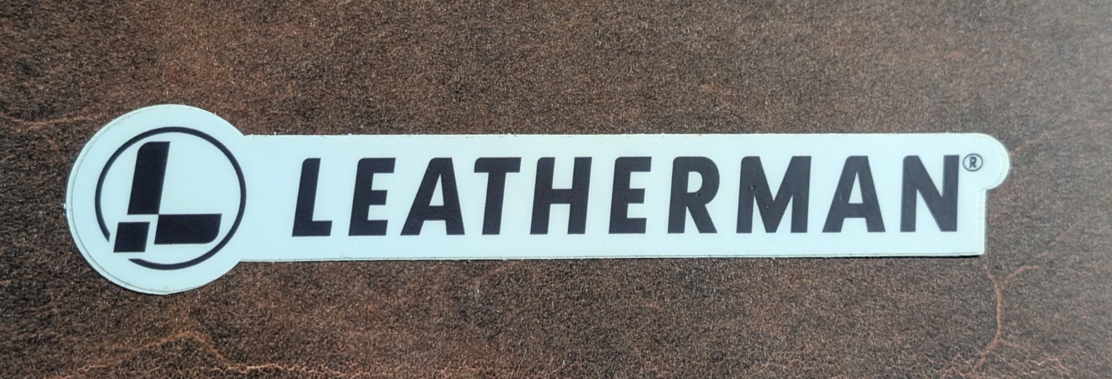 Leatherman Logo Sticker – Outdoor Lifestyle Quality Versatile Multi-Tool Decal