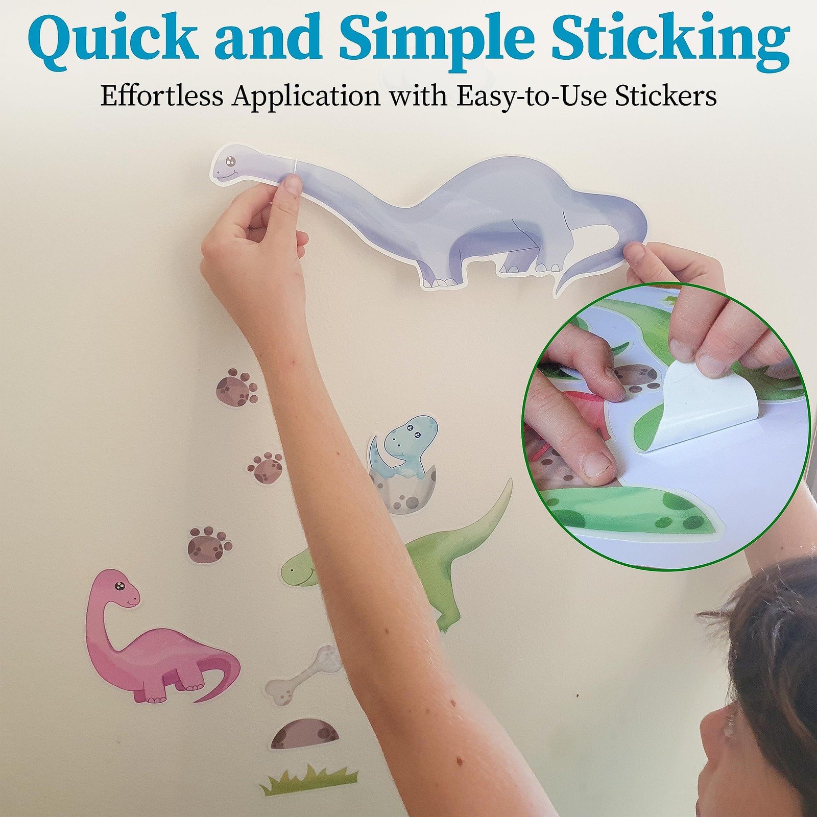 Dinosaur Room Decor,Glow in The Dark Dinosaur Wall Decals for Boys Bedroom, W…