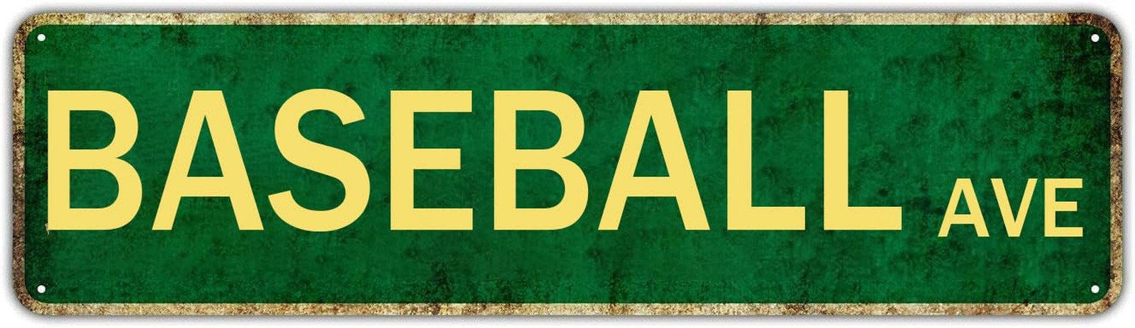 Baseball Decor For Boys Room Baseball Sports Vintage Metal Baseball Ave Tin S…