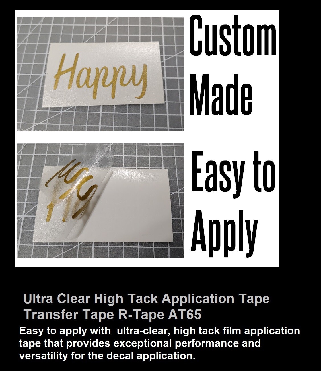 1" 2" 3" 4" HIGH CUSTOM TEXT NAME Personalized Vinyl Lettering, Car, Door, Windo