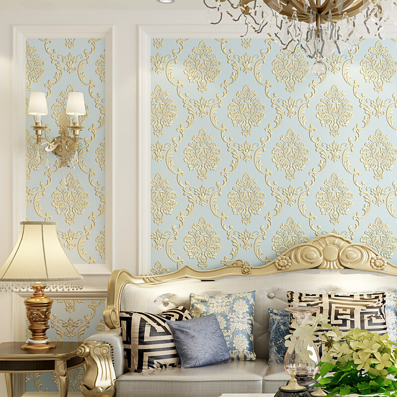 3 Meter Wallpaper Wall Sticker Self-adhesive Floral Decal Bedrooom Living Room