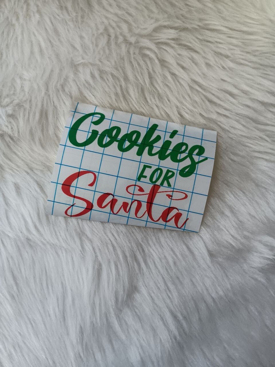 Treats for Santa Sticker Cookies for Santa Christmas Decal Cup Car