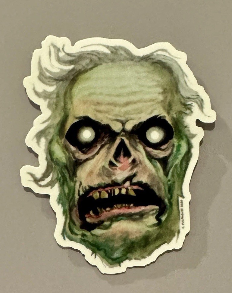 Halloween Glow In The Dark Ghastly Ghoul Sticker