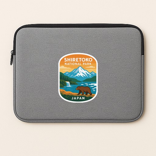 Shiretoko Japan Iron On Heat Transfer Vinyl HTV Die-Cut World National Parks