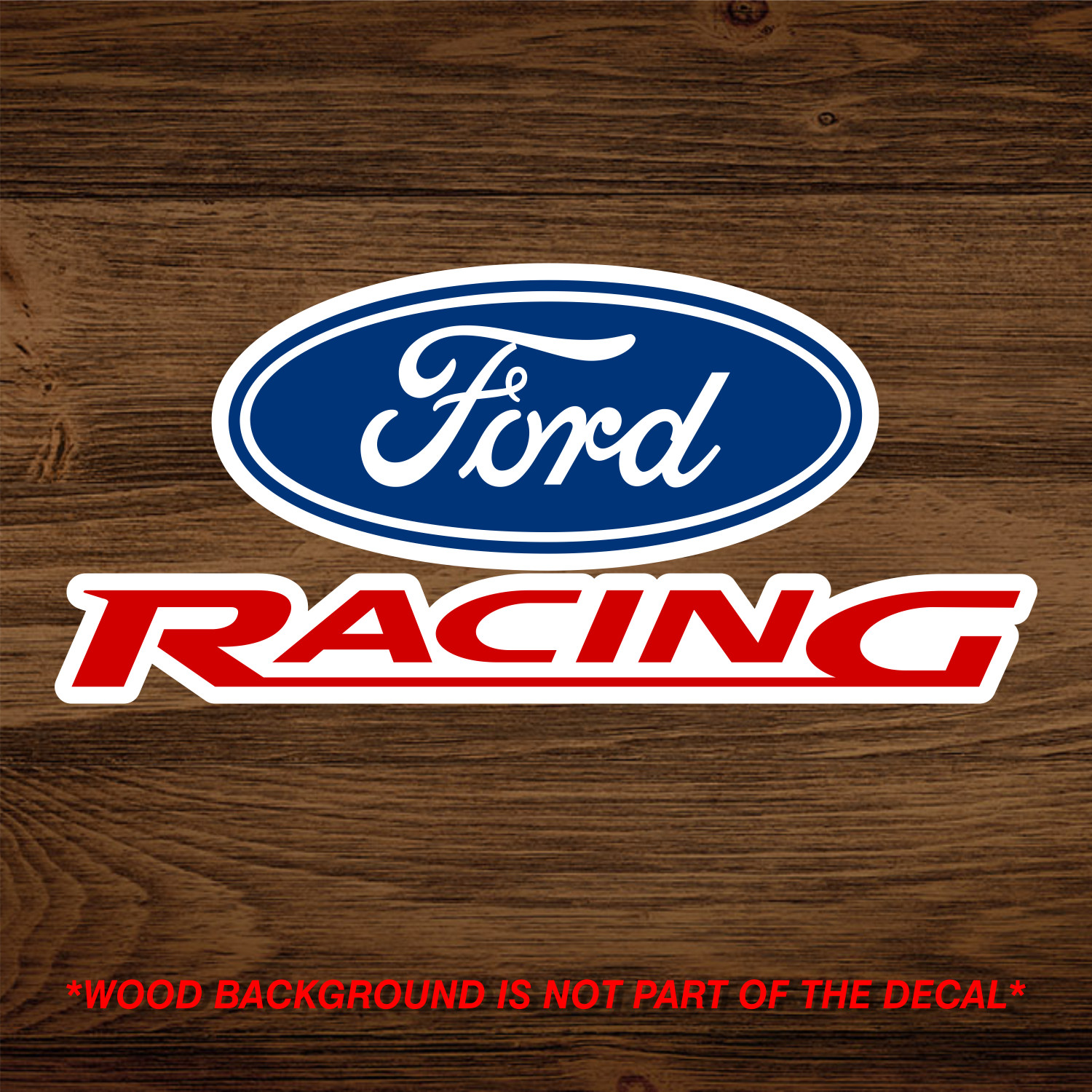 Ford Performance Racing, Vinyl Decal Sticker