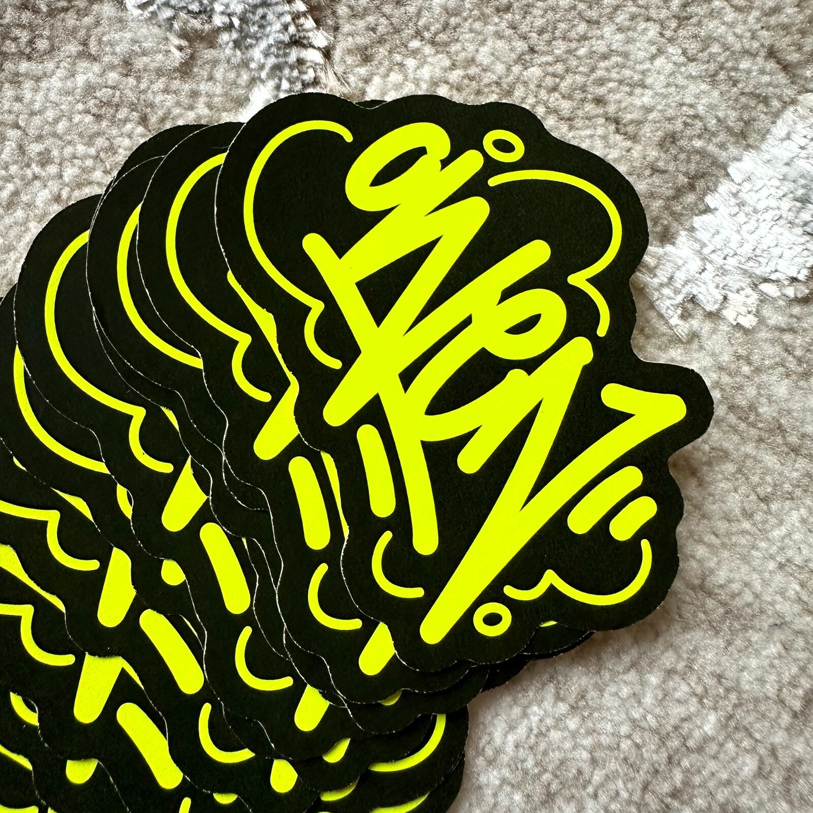 Neon Name Sticker Pack : OWEN | for school or Office | graffiti | Calligraphy