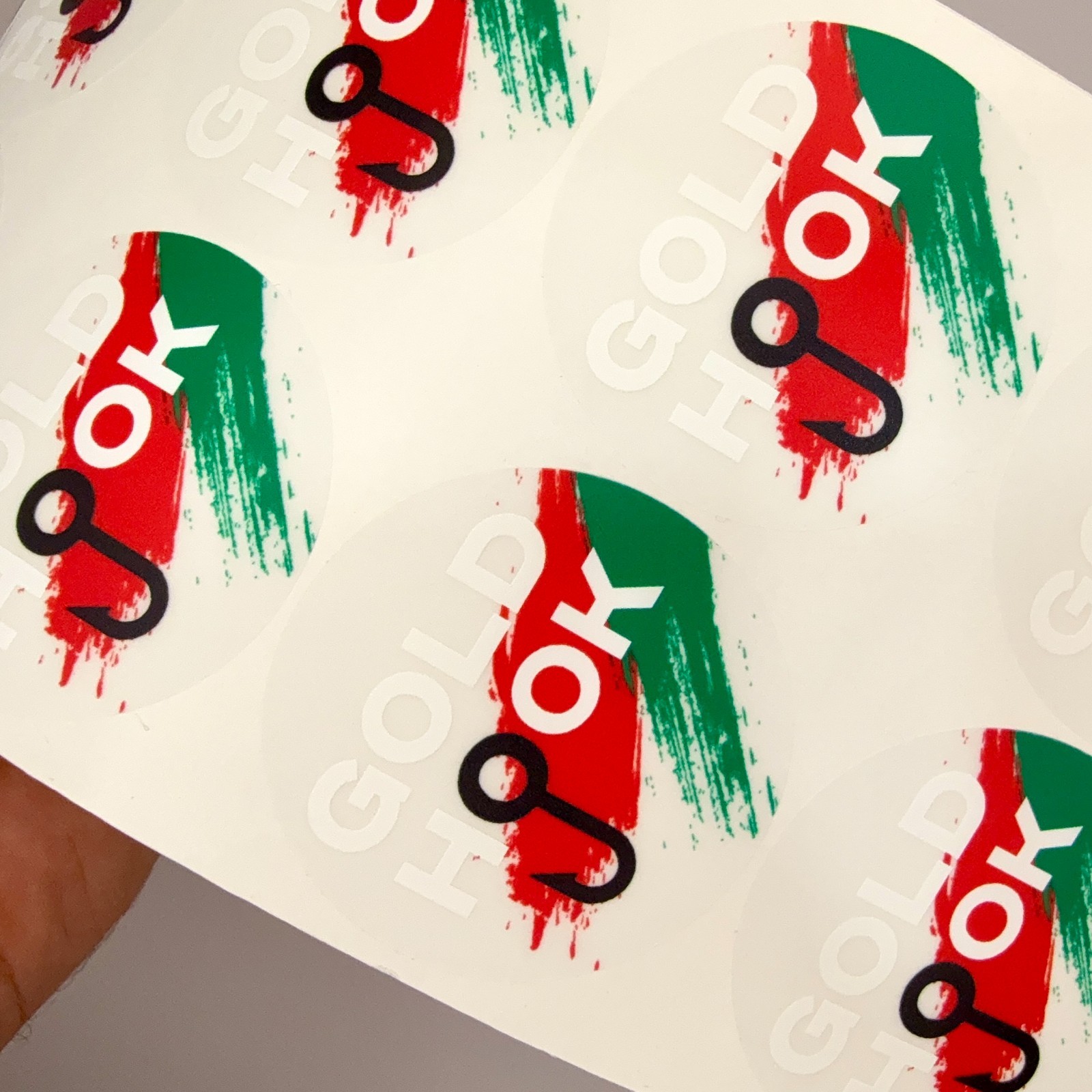 Custom Decals Transparent Frosted, 1.5-5 inch, Personalized Vinyl Decal, Qty 100
