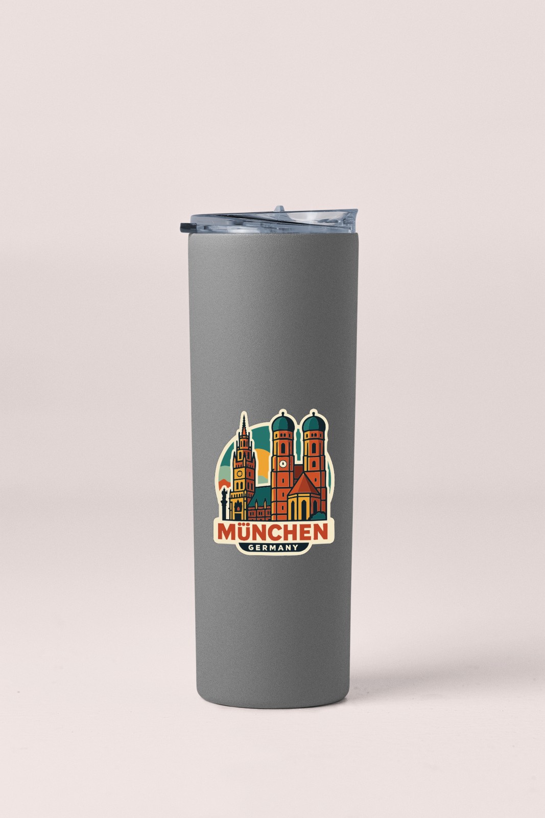 Munich Germany Sticker Decal Vinyl Die-Cut City Skyline Landmark Design