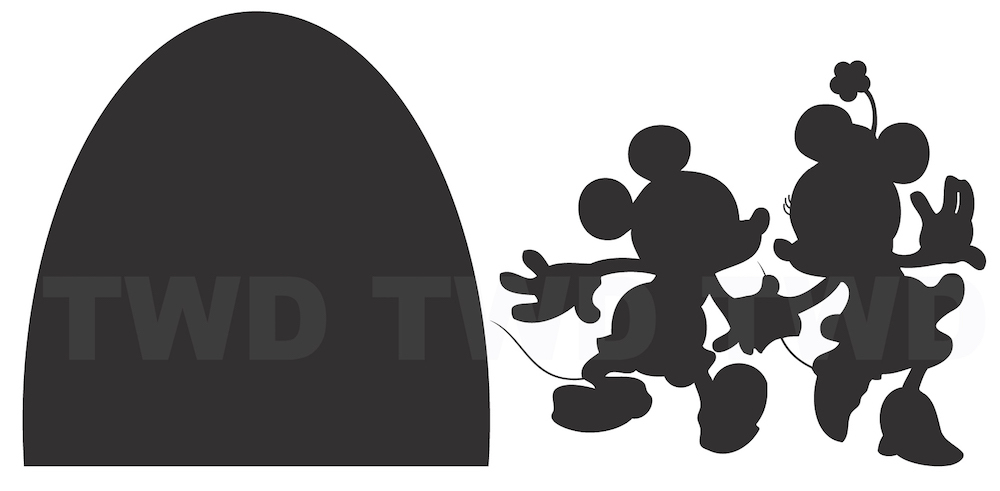 Mickey And Minnie Mouse Wall Decal Disney Wall Decal Mouse Home Wall Vinyl, a77