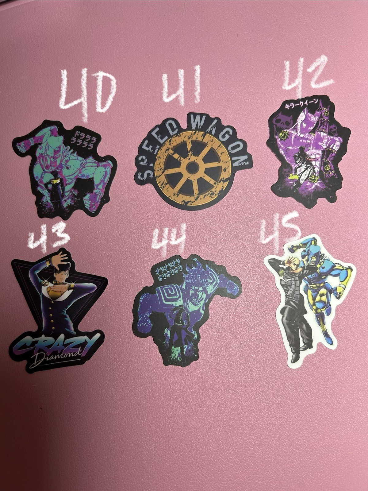 Dan Da Dan , Jojo And More Anime Stickers