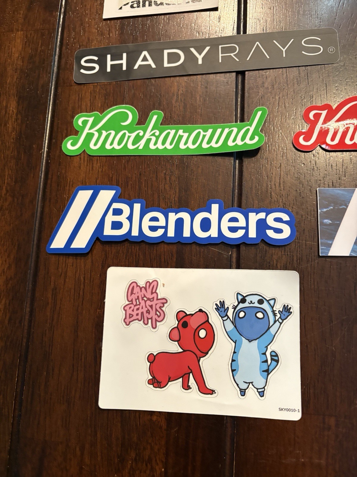 Set of 20 Brand Stickers (Apple, RTIC, Blenders, Knockaround, Santa Cruz, etc)