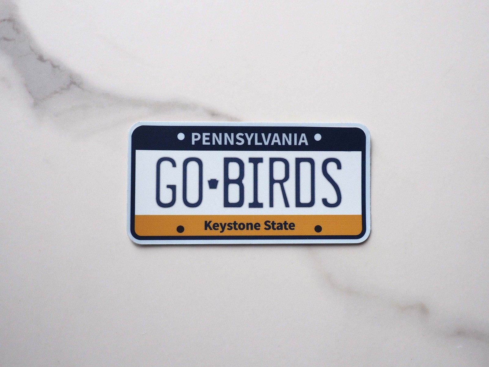 Go Birds Philadelphia Eagles Sticker – PA License Plate