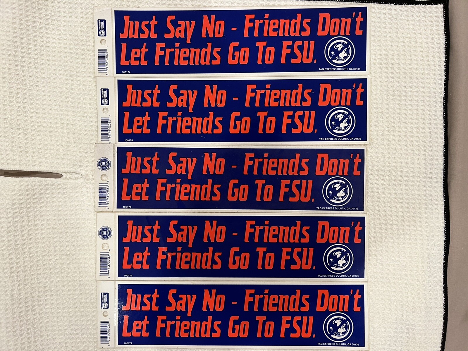 5 Florida Gators Logo Vinyl Sticker Decal