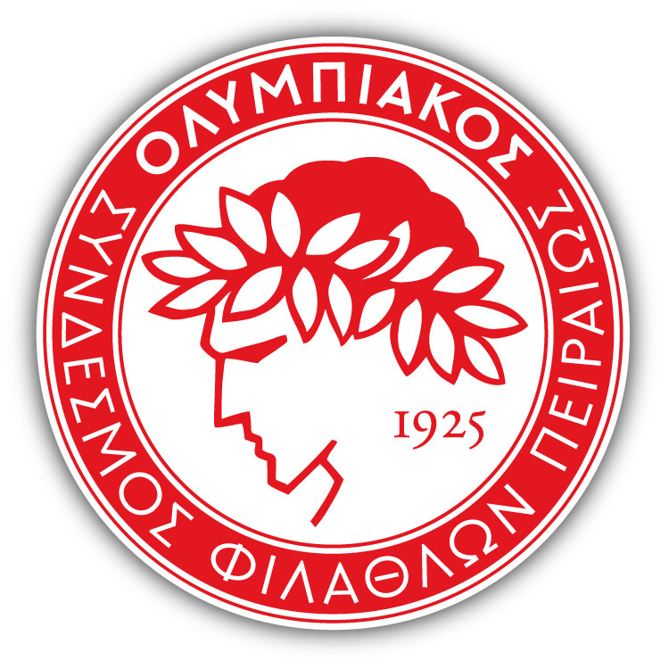 Olympiacos FC Greece Soccer Football Car Bumper Sticker Decal 5" x 5"