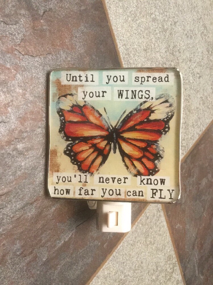 GANZ NITELITE BUTFLY UNTIL U SPREAD YOUR WINGS, U’LL NEVER KNOW HOW FAR U CAN FL