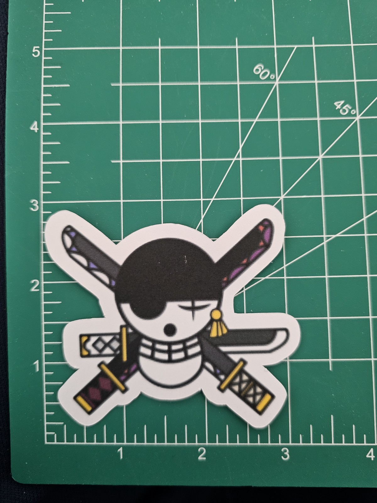 Matte Anime One Piece Stickers