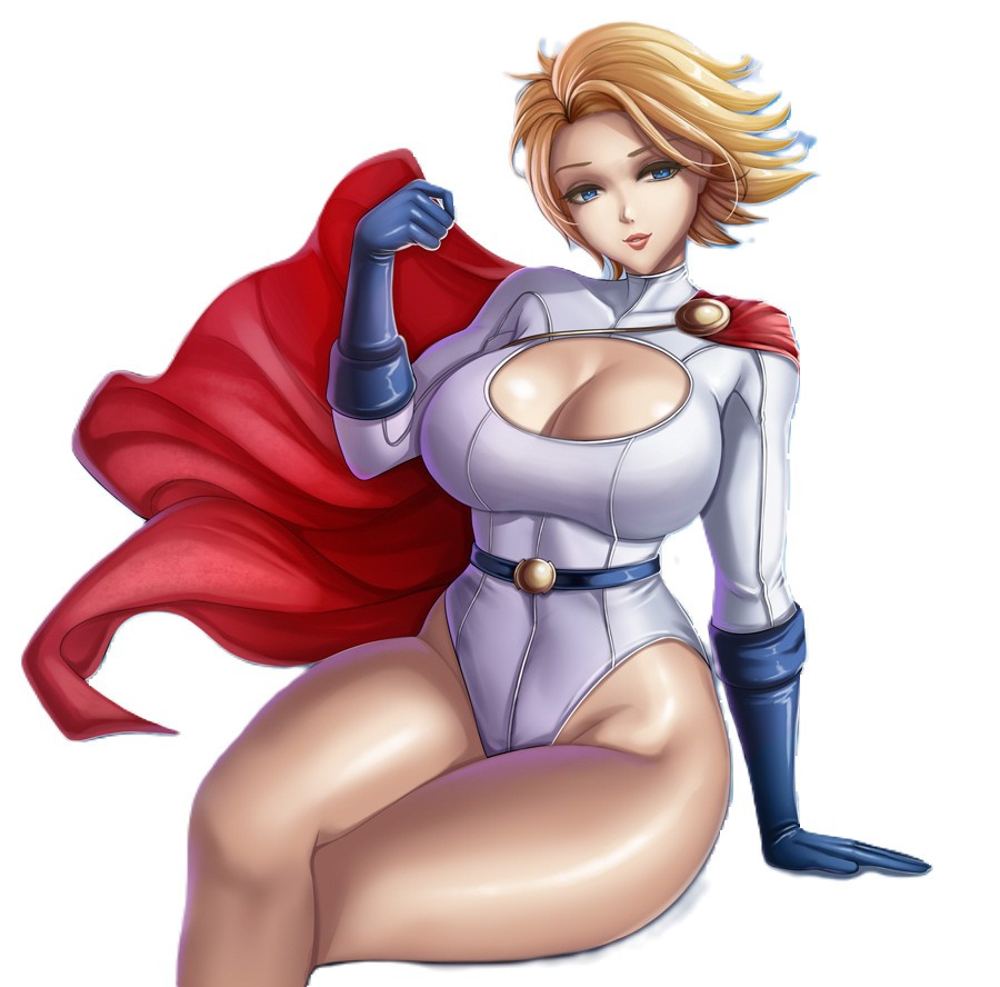 Power girl sticker dc comics anime weatherproof bumper vinyl decal