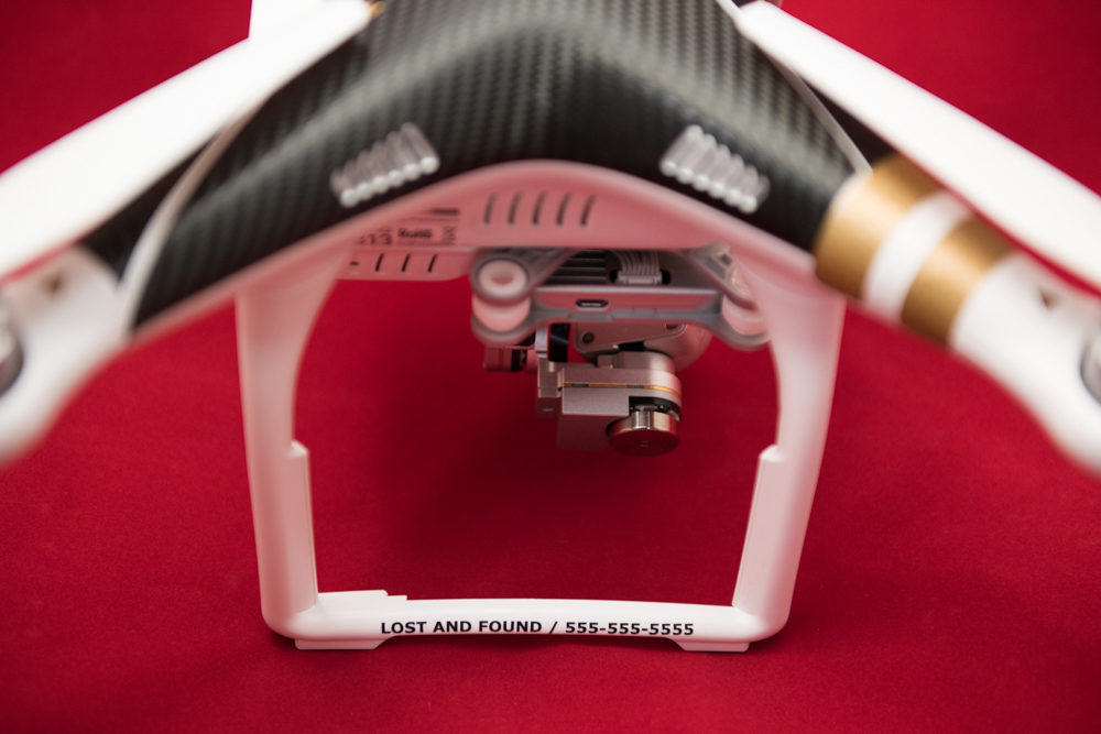 Drone Lost and Found Decal DJI Phantom Typhoon YUNEEC FAA Compliant UAV COLORS
