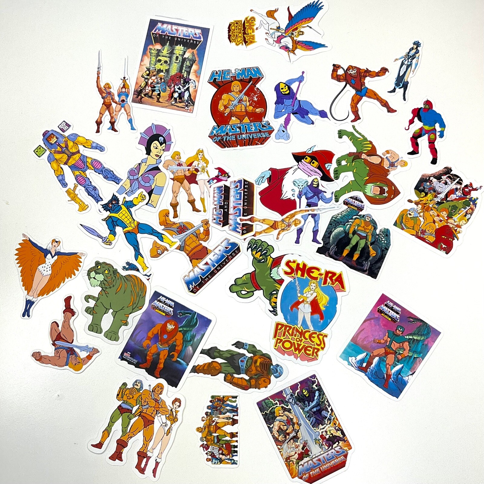 He Man Stickers Masters Of The Universe Saturday Morning Cartoons Decal 5 Pack